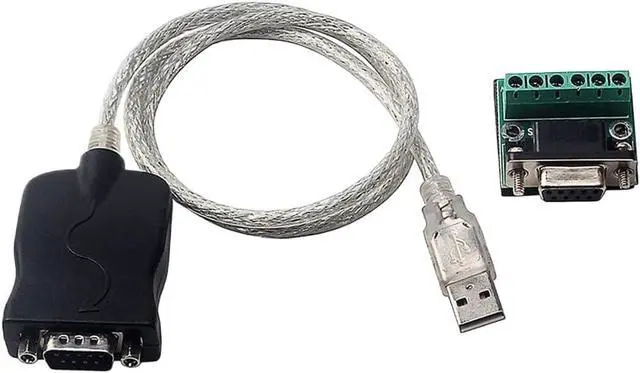 Alt view image 5 of 6 - USB to Interface RS485 RS422 Serial Adapter Cord Converter Cable