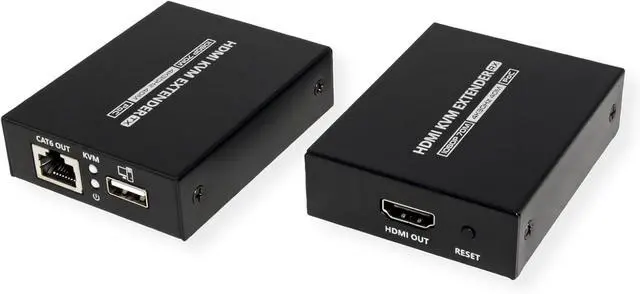 Alt view image 3 of 7 - VALUE KVM extension Via Cat.6/6A, HDMI 4K30, max. 40 m