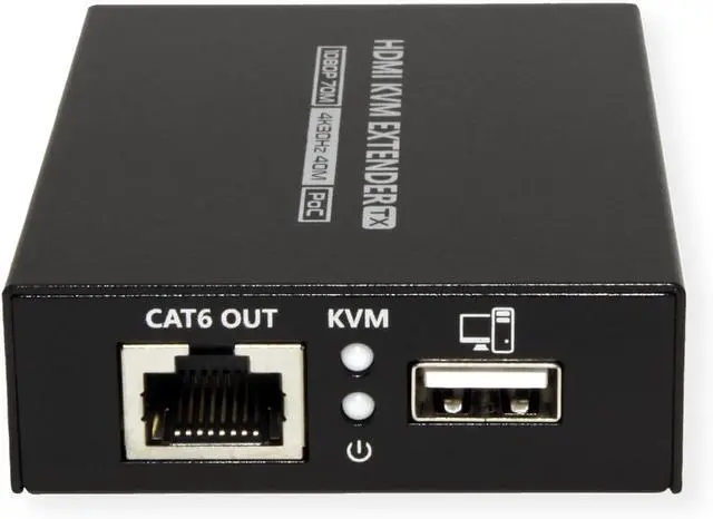 Alt view image 4 of 7 - VALUE KVM extension Via Cat.6/6A, HDMI 4K30, max. 40 m