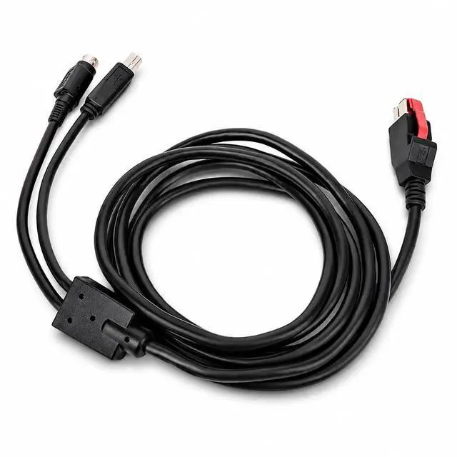 Main image of USB to USB2.0 B Male Printer Cable, 2 in 1 USB 2.0 A to B Male with 3 Pin DIN Power Cord, Plug and Play 24V Power Adapter Cable for Printer