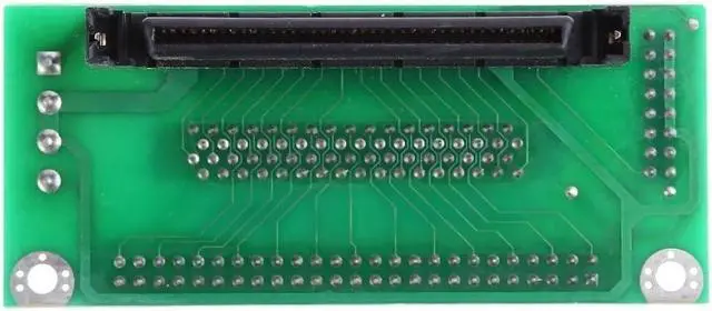Alt view image 5 of 6 - SCSI SCA 80Pin to 68Pin to 50Pin IDE Hard Disk Adapter Converter Card Board