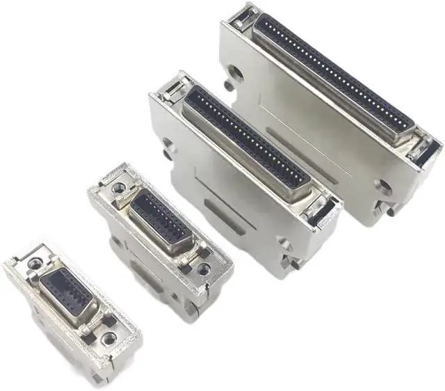 Alt view image 2 of 5 - 1PCS SCSI Connector scsi Welding Wire Female Iron Shell HPCN14P/20P/26P/36P/50P/68P/100P(26P)