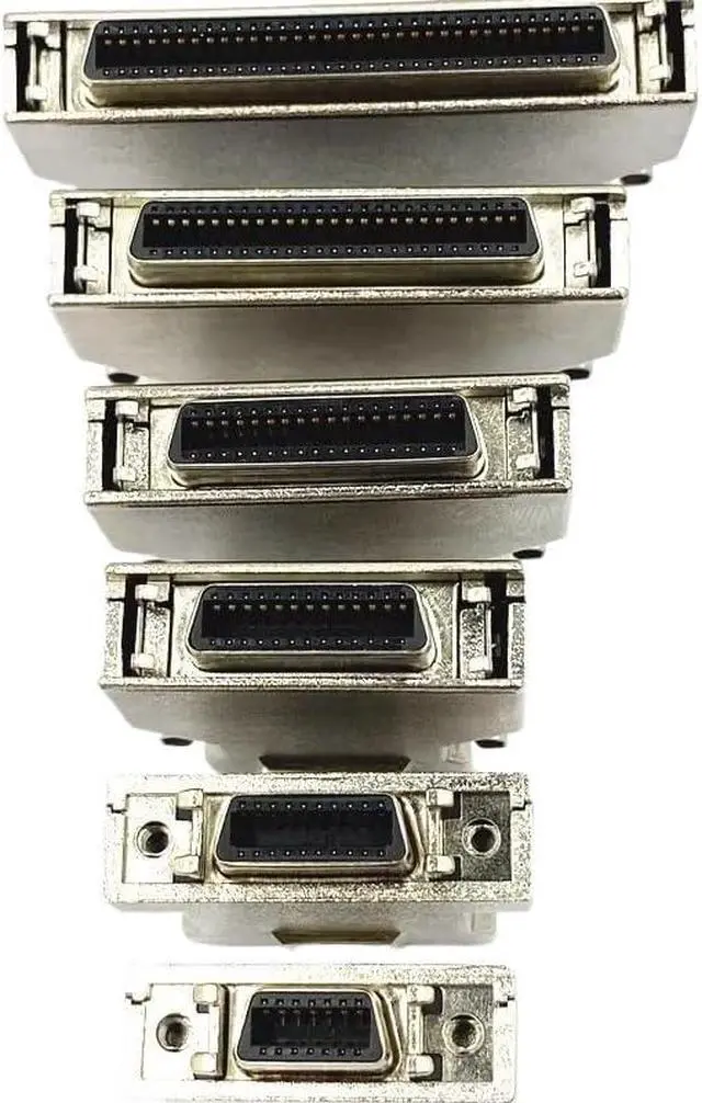 Alt view image 5 of 5 - 1PCS SCSI Connector scsi Welding Wire Female Iron Shell HPCN14P/20P/26P/36P/50P/68P/100P(26P)