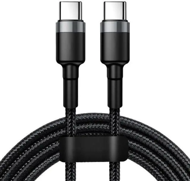 Alt view image 2 of 2 - C to C Cable t2y>pe-c Data Cable Double-Head PD Fast Cable 6A(J,1m)