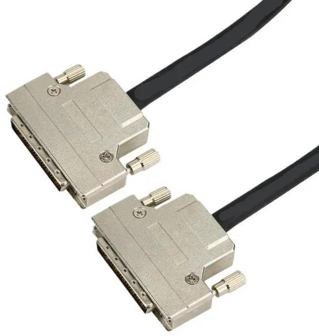Alt view image 2 of 4 - SCSI Cable Male to Male Cable HPDB 50 Pin to HPDB 50P Cable Professional Customization(300cm)