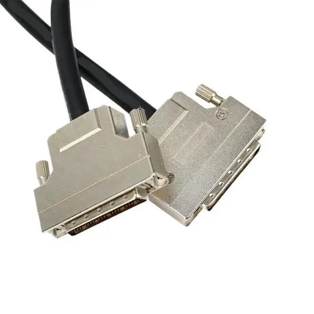 Alt view image 3 of 4 - SCSI Cable Male to Male Cable HPDB 50 Pin to HPDB 50P Cable Professional Customization(300cm)
