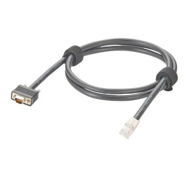 Alt view image 3 of 6 - Compatible with EMC 038-003-085 038-003-623 Micro DB9 to RJ12 SPS Serial Sense Cable for CX3 CX4 VNX Clariion Storage Systems(1M/3.28FT)