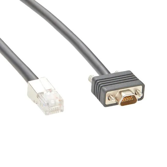 Alt view image 4 of 6 - Compatible with EMC 038-003-085 038-003-623 Micro DB9 to RJ12 SPS Serial Sense Cable for CX3 CX4 VNX Clariion Storage Systems(1M/3.28FT)