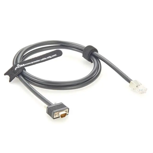 Alt view image 5 of 6 - Compatible with EMC 038-003-085 038-003-623 Micro DB9 to RJ12 SPS Serial Sense Cable for CX3 CX4 VNX Clariion Storage Systems(1M/3.28FT)