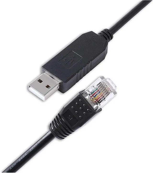 Alt view image 3 of 5 - Voltronic Inverter RS232 PC Communication Cable F/;TD/;1 FT231XS USB RS232 to RJ45 8P8C Cable Compatible with The Monitoring(3m)