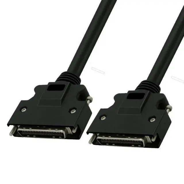 Alt view image 2 of 7 - SCSI 50Pin Male to Male Communication Cable Straight for Mitsubishi Servo Motor (2 Meter)