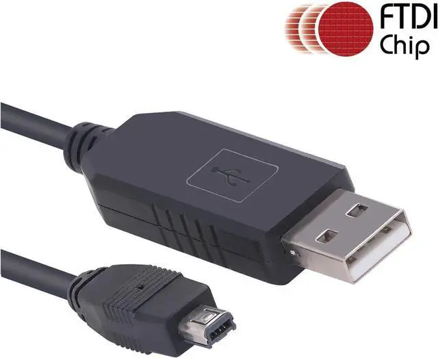Alt view image 2 of 4 - USB Programming Cable Compatible with The Bearca F/;TD/;1 USB to RS232 M/i/ni 4P Serial Cable Compatible with The Bearcat BC250D BC296D UBC3300XLT