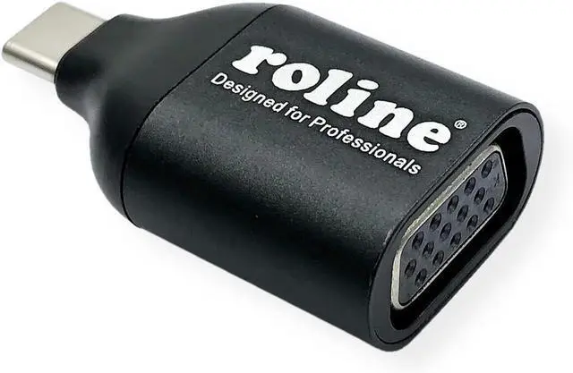 Main image of Roline Display Adaptor USB Type C to VGA