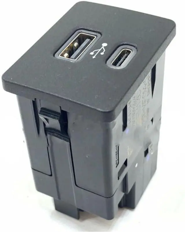 Alt view image 2 of 5 - EUPLI USB-C USB Port Conector Plug in for Lincoln Aviator 2020-2021 LC5T14F014DB LC5T-14F014DB LC5Z19A387DC