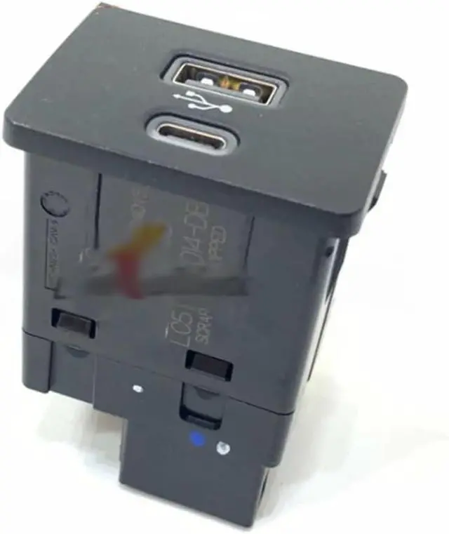 Alt view image 5 of 5 - EUPLI USB-C USB Port Conector Plug in for Lincoln Aviator 2020-2021 LC5T14F014DB LC5T-14F014DB LC5Z19A387DC