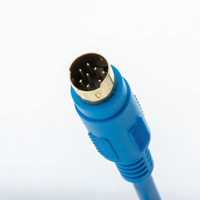 Alt view image 4 of 6 - FX-USB-AW for PLC Communication Programming Cable FX3U FX3G Series Data Download Cable Gold Plated (Blue 3m)