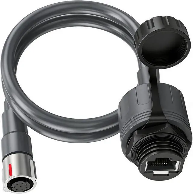 Alt view image 7 of 7 - Generic High Performance Gen3 SPX Male to RJ45 Adapter Weatherproof IP68 Connector 2000Mbps Transmission Extension Cable for Fit for Performance Gen3 Network Setup