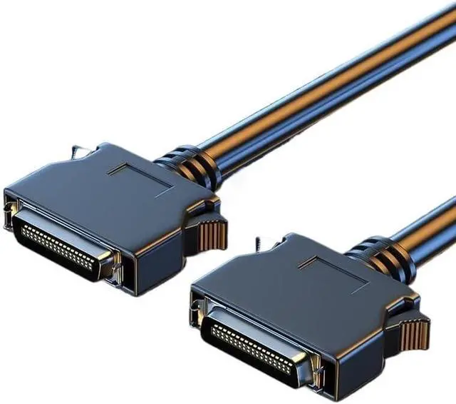 Alt view image 2 of 7 - SCSI Servo Cable CN14/20/26/36/50 Pin Male to Male Buckle Fixed Shielded Server IO Control Line(50P,5M)