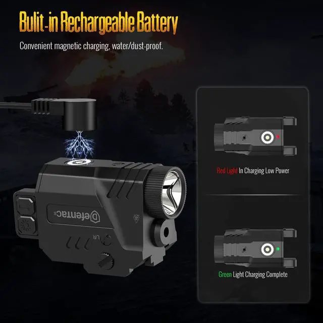 Alt view image 6 of 6 - DEFENTAC Tactical Product, Bundle with Magnetic Charger Cable