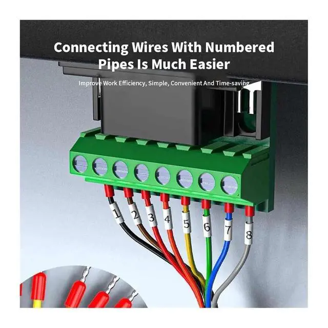 Alt view image 3 of 6 - RJ45 to RS485/232 Terminal Block Cable 8P8C Single Switch Network Port Debugging Line Serial Shielding Connection Wire(Female Line,0.5M)