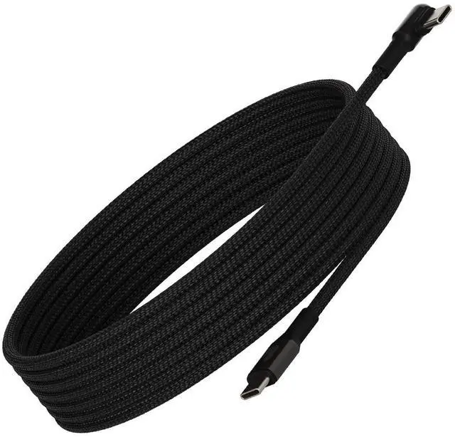 Main image of The Handy USB-C Cable - Pro Magnetic Self-Coiling Right-Angle USB-C Charging Cable with High-Speed Power Delivery, Tangle-Free Fast Charging Cable Compatible with The Handy Devices, 3m
