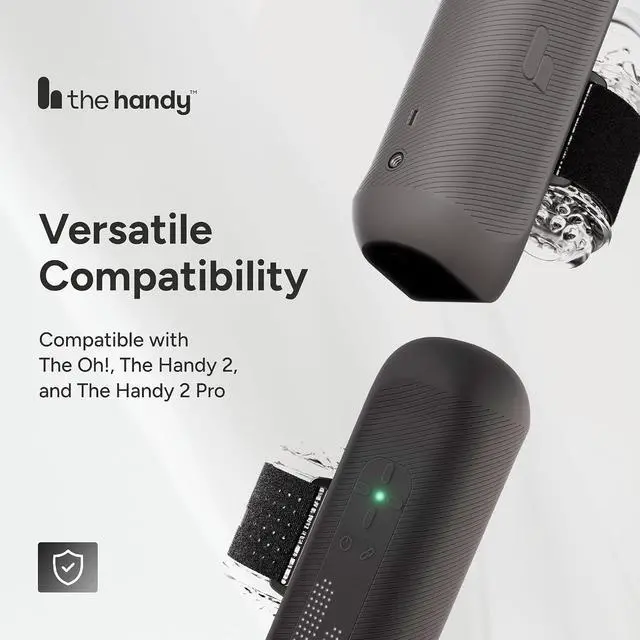 Alt view image 7 of 7 - The Handy USB-C Cable - Pro Magnetic Self-Coiling Right-Angle USB-C Charging Cable with High-Speed Power Delivery, Tangle-Free Fast Charging Cable Compatible with The Handy Devices, 1.5m