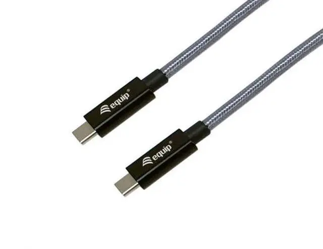 Main image of Equip Cable USB-C3.2->C Gen2x2 PD240W M/M 3.00m Black