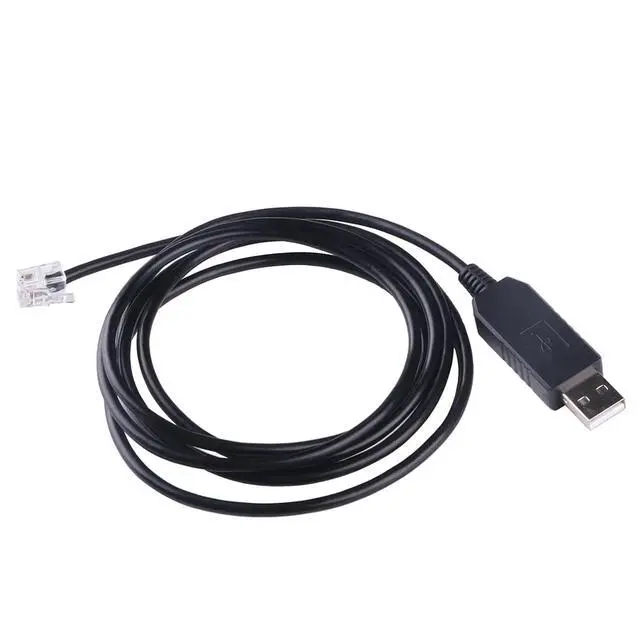 Alt view image 3 of 4 - USB to RJ12 6P6C Programming RS232 Serial Cable for DL05 DL06 DL105 DL205 D3-350 D4-450 D2-DSCBL(1.8m)