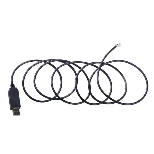 Alt view image 2 of 4 - USB to RJ12 6P6C Programming RS232 Serial Cable for DL05 DL06 DL105 DL205 D3-350 D4-450 D2-DSCBL(1.8m)