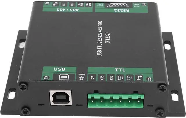 Alt view image 3 of 7 - 9 in 1 Industrial USB to RS232/422/485/TTL Adapter with FT232RL Chip, Isolated for Multi Device Support