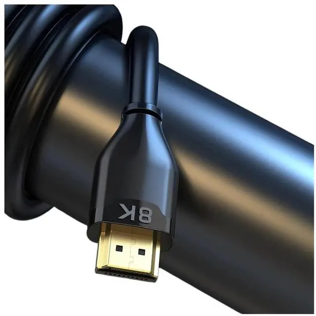 Alt view image 3 of 5 - CABLETIME 8K HDMI to HDMI 2.1 Cable 48Gbps High Speed 8K 60Hz 4K HDMI-Compatible Cable for Switch PC TV SMA/*rt Devices(7m)