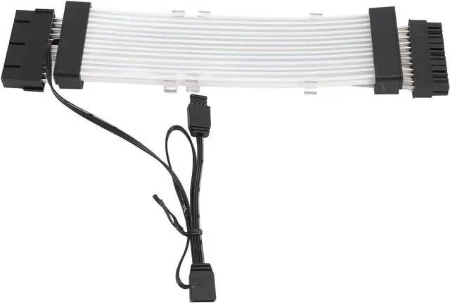 Alt view image 3 of 7 - SUNGOOYUE Highly Compatible RGB PC Cable with Double Layer Design for ATX Motherboards, Supports 5V, 3-pin ARGB Lighting