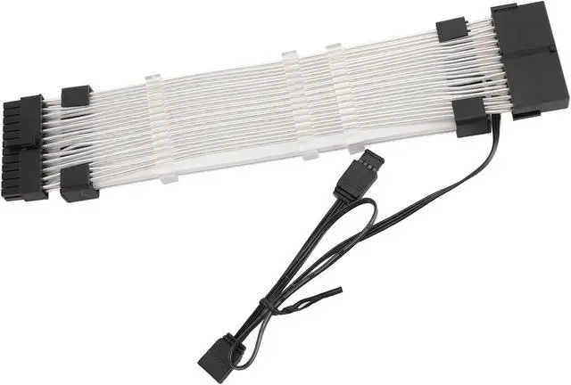 Alt view image 6 of 7 - SUNGOOYUE Highly Compatible RGB PC Cable with Double Layer Design for ATX Motherboards, Supports 5V, 3-pin ARGB Lighting