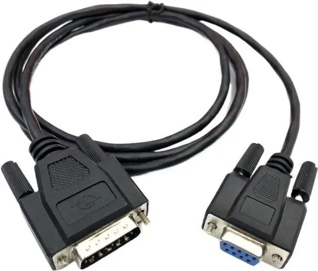 Main image of Customized DB9 Female to DB15 Male db15 to db9 9-pin to 15-pin Electronic Weighing Wire Serial Port Wire