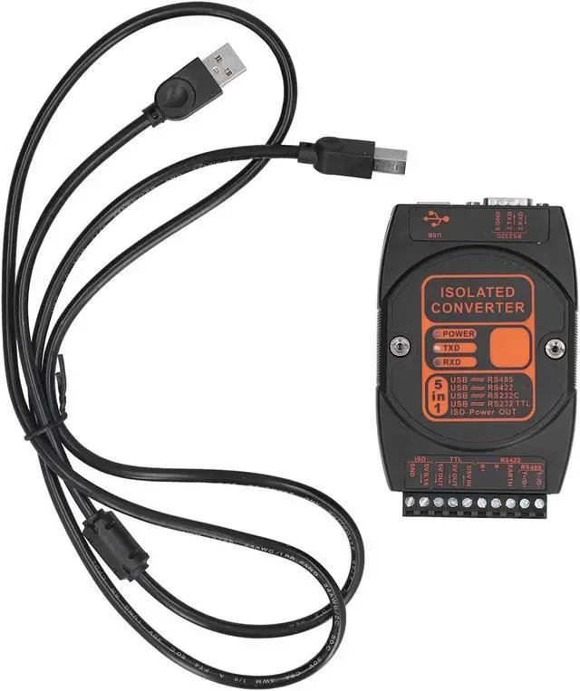 Alt view image 3 of 7 - USB to RS485 Adapter Industrial Grade Isolation Converter DCM2610A for Industrial Use ((FTDI chip 12Mb Rate))