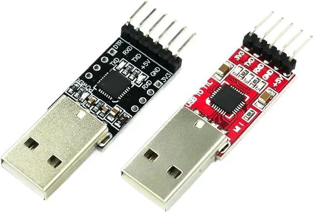 Main image of 1-10pcs CP2102 Module USB to TTL Serial UART for STC Download Cable PL2303 Super Brush line Upgrade(10pcs Red)