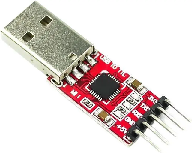 Alt view image 4 of 5 - 1-10pcs CP2102 Module USB to TTL Serial UART for STC Download Cable PL2303 Super Brush line Upgrade(10pcs Red)
