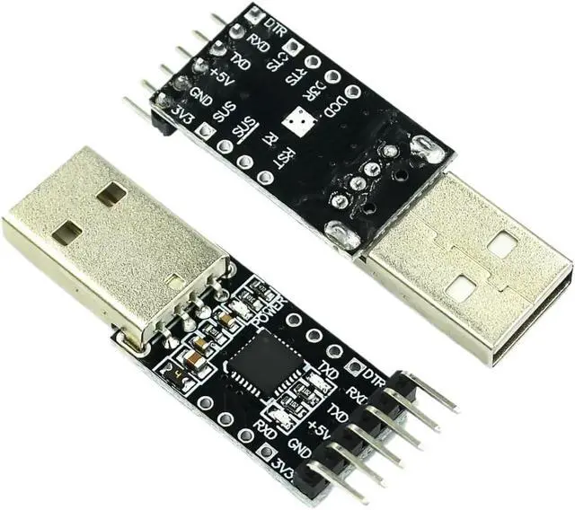 Alt view image 3 of 5 - 1-10pcs CP2102 Module USB to TTL Serial UART for STC Download Cable PL2303 Super Brush line Upgrade(10pcs Red)