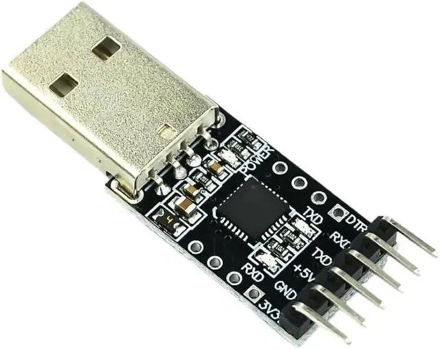 Alt view image 5 of 5 - 1-10pcs CP2102 Module USB to TTL Serial UART for STC Download Cable PL2303 Super Brush line Upgrade(10pcs Red)
