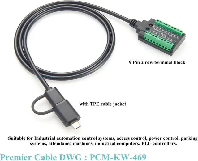 Alt view image 5 of 5 - USB to RS232 RS485 RS422 TTL Interface Cable 4 in 1 Serial Cable USB to TTL USB to RS485 USB to RS232 USB to RS422