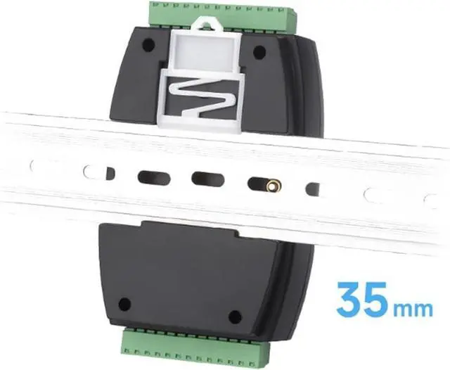 Alt view image 4 of 6 - Industrial Grade USB to 8CH RS485 Isolation Converter, USB to RS485 Adapter, Multi System Compatibility 35mm Standard Rail and Stacked Installation, Wall-Mount and Rail-Mount Support