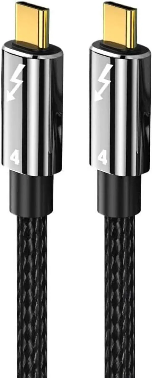 Alt view image 3 of 5 - 40Gbps 100W 8K Type C Fast 3 USB 4.0 USB C to C Data Transfer Cable(1m)