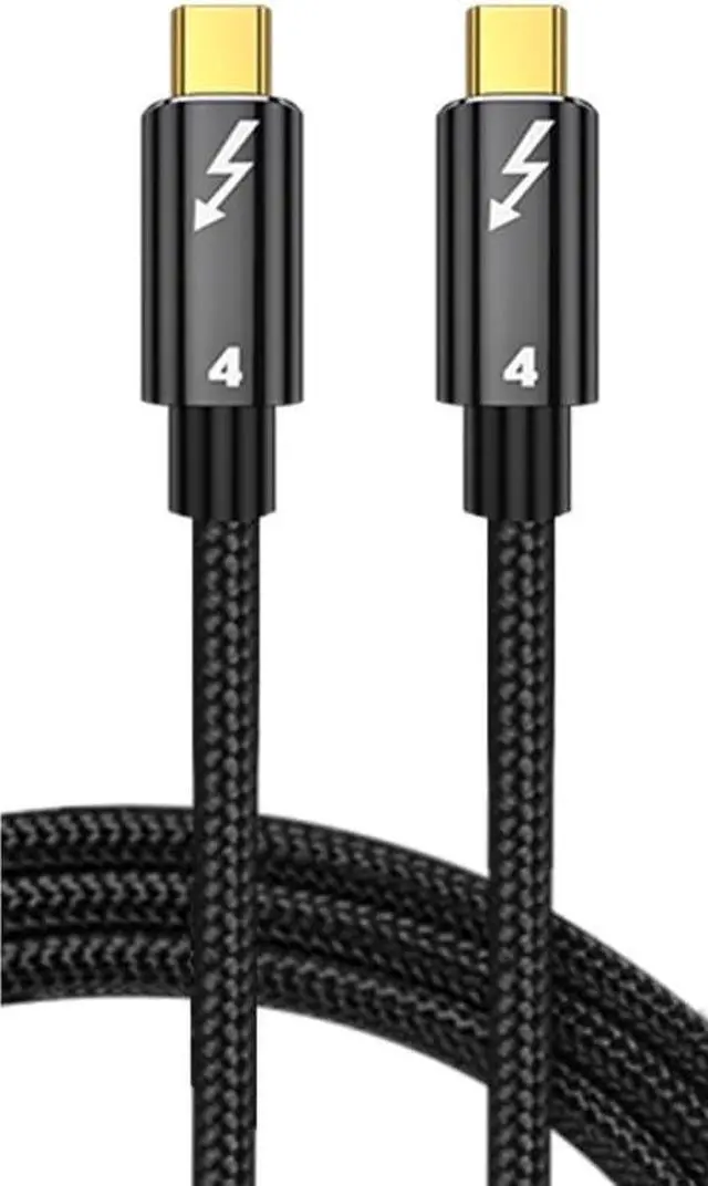 Alt view image 5 of 5 - 40Gbps 100W 8K Type C Fast 3 USB 4.0 USB C to C Data Transfer Cable(1m)