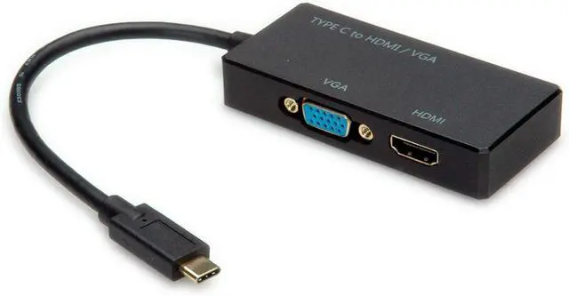 Main image of Value Display Adaptor USB Type C - VGA/HDMI