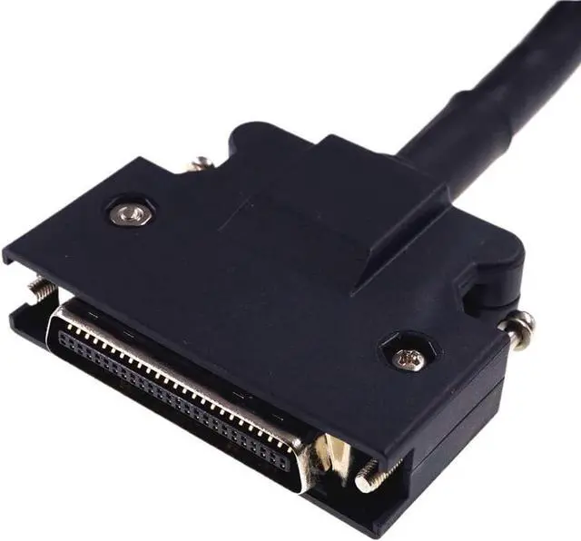 Alt view image 2 of 5 - 1 Piece SCSI Cable 50 Pin Servo Data Connector Extension MDR M to Male 10350