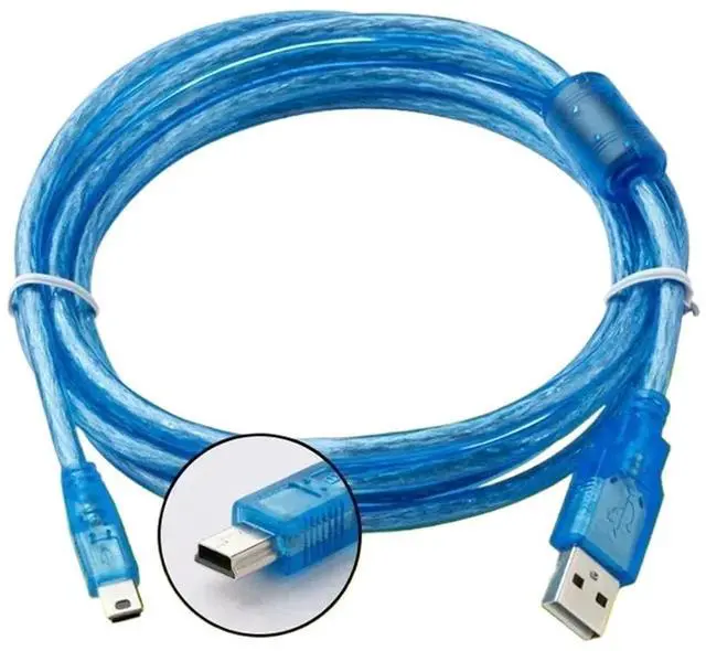Main image of 1pc USB-TK6070 USB-MT6000 USB-MT8000 Suitable TK MT Series Touch Panel HMI USB Programming Cable(Lt.Blue,3m)