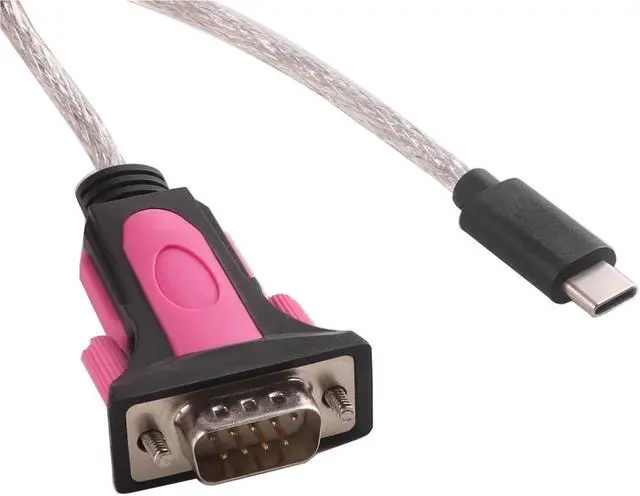 Alt view image 5 of 6 - FT232RL USB C to DB9 COM Port RS232 Serial Adapter Converter Programming Communication Upgrade Cable