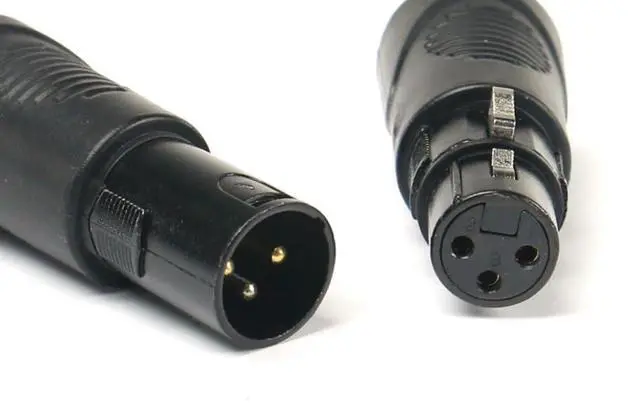 Alt view image 4 of 4 - VRL DMX to RJ45 Cat5 Ethernet to 3 Pin XLR Female & Male Extension Adapter Set
