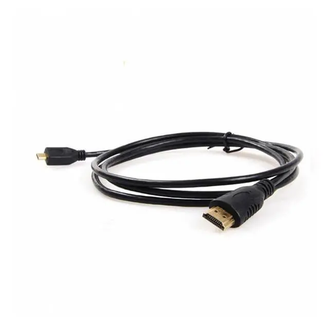 Alt view image 2 of 3 - M;ic/ro HDMI-Compatible 1080P Mobile Connected HD Video Cable for Figital Camera Tablet V1.4 HDMI-Compatible(1m)