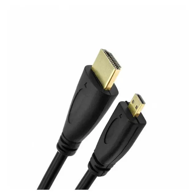 Alt view image 3 of 3 - M;ic/ro HDMI-Compatible 1080P Mobile Connected HD Video Cable for Figital Camera Tablet V1.4 HDMI-Compatible(1m)